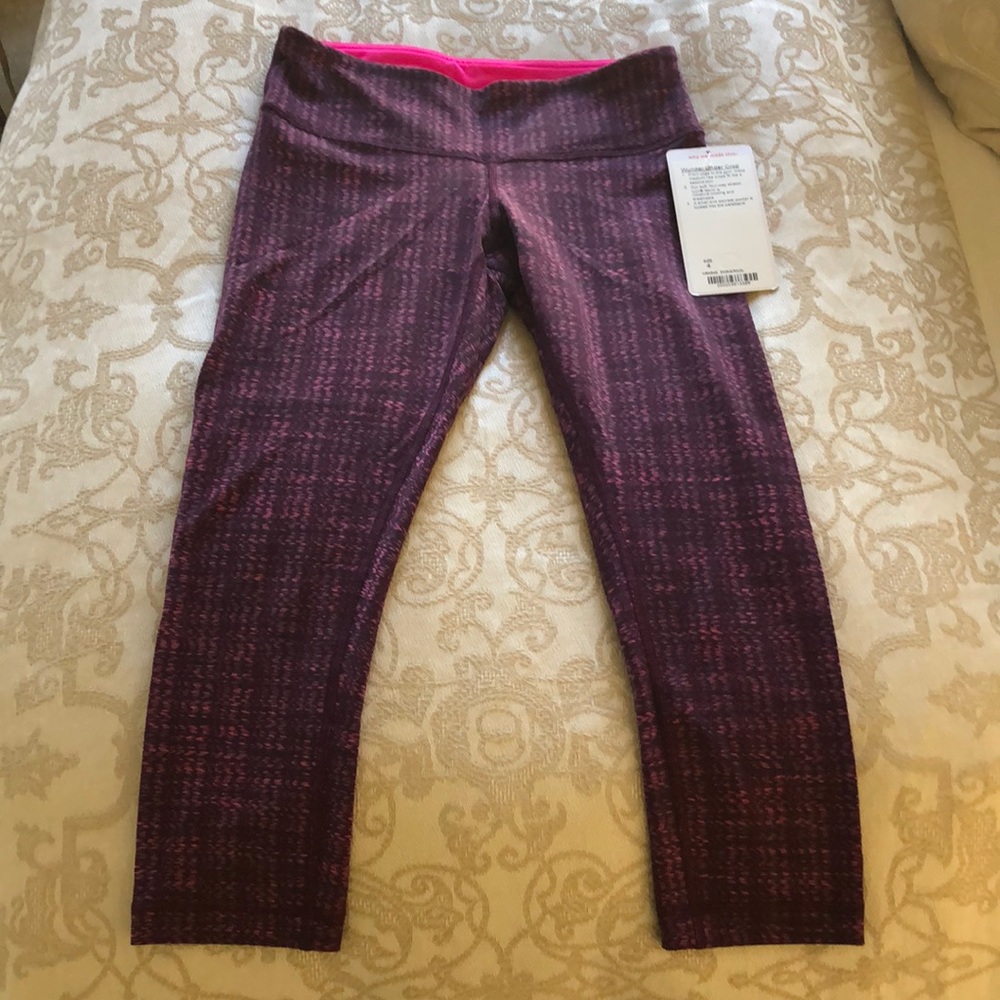 Lululemon Wunder Under Crop 4